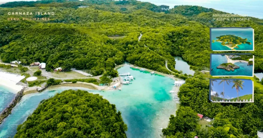 carnaza island cebu philippines
